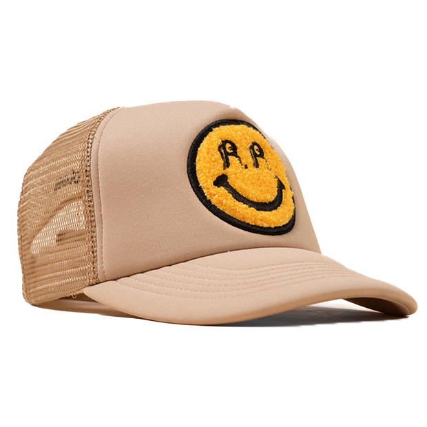 Three Happycaps Co Trucker Hats - Brand New Nothing Is Wrong Trucker - Black – Happy Caps main image 3