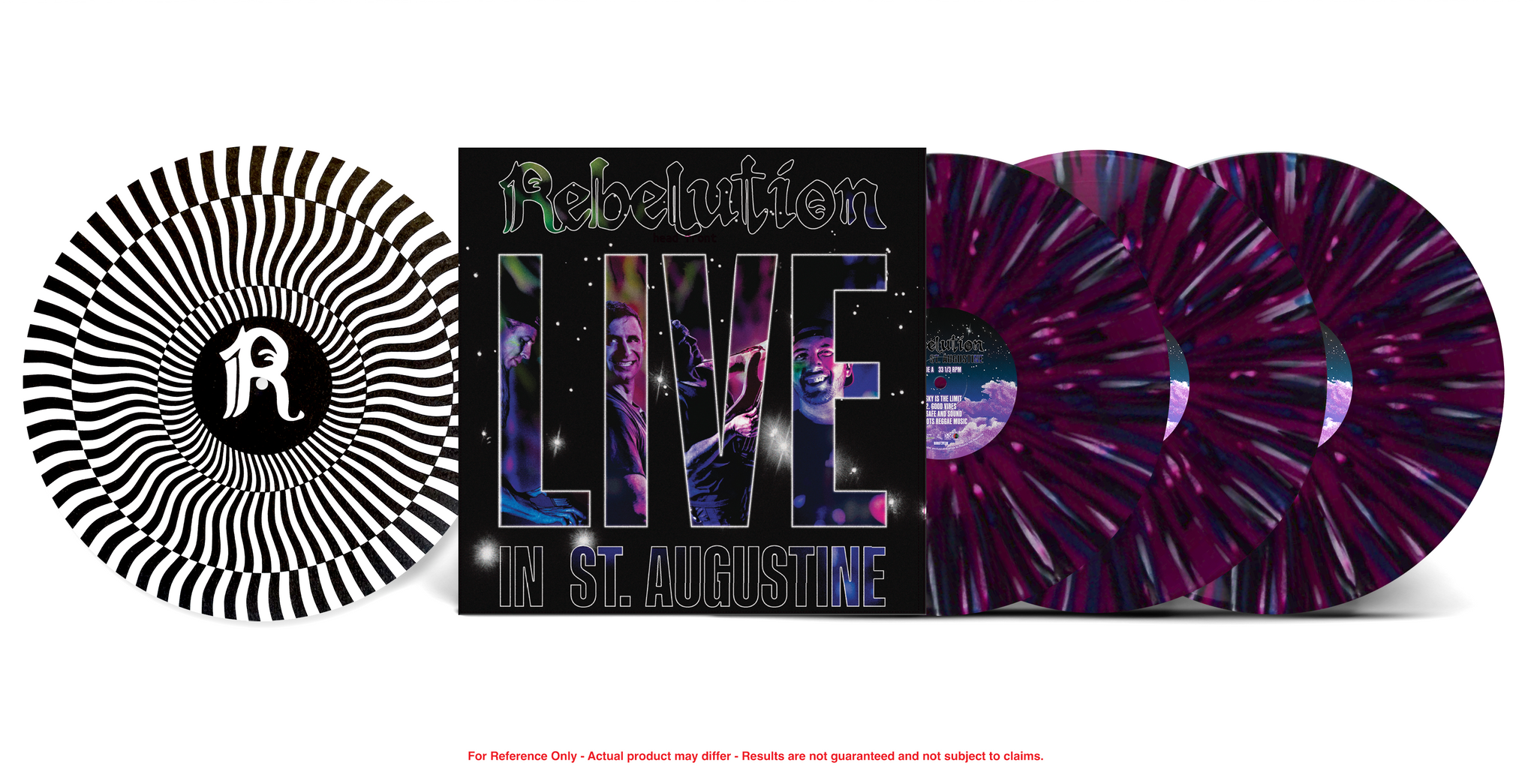Live in St. Augustine LP -  Limited Edition Magenta Splash Vinyl + Slipmat