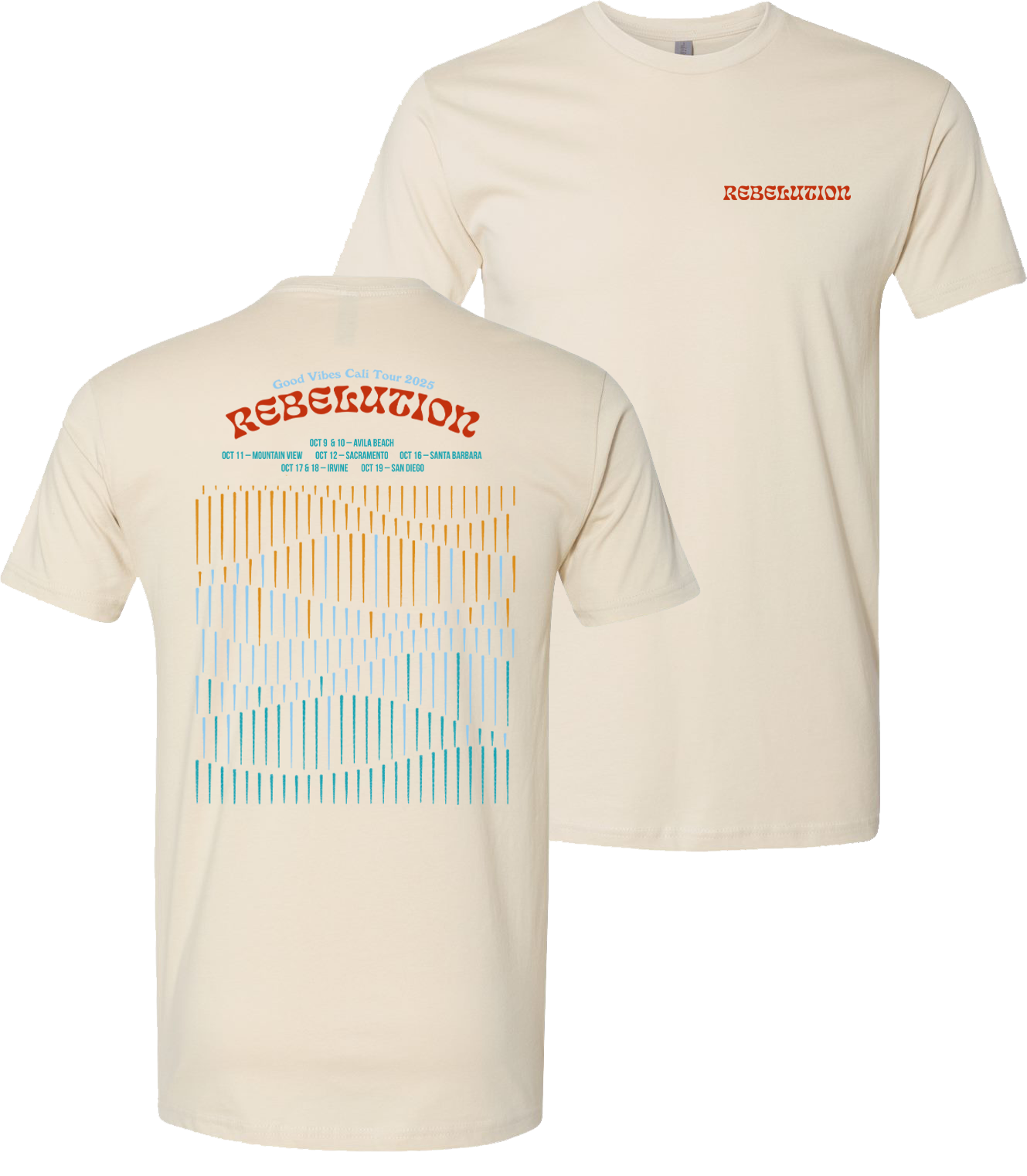 2025 GVCT Tour Tee (Cream)