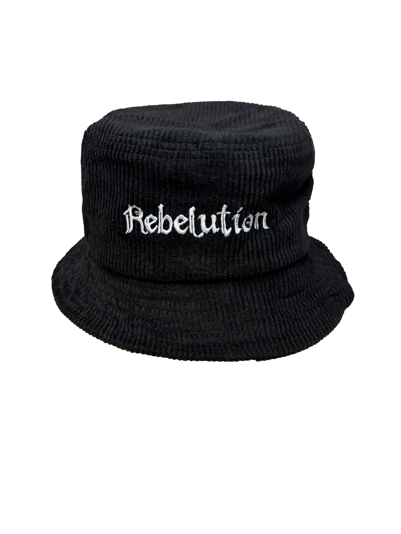 Corduroy Bucket Hat (Black)