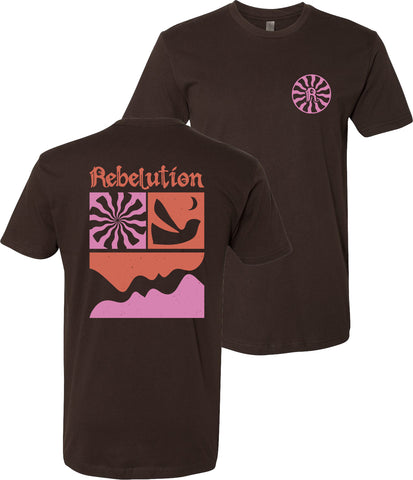Radiate Tee (Brown)
