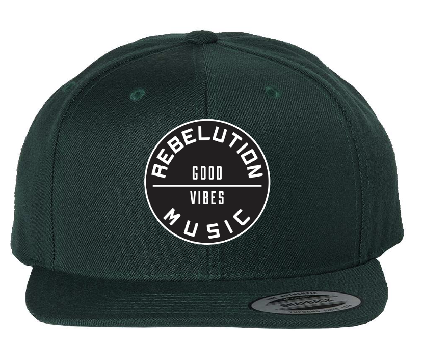 Music Snapback Forest Green