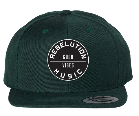 Music Snapback Forest Green