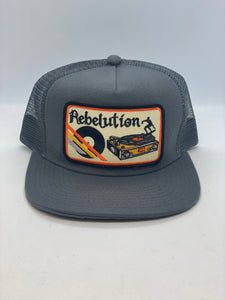 Record Surfer Patch Trucker Hat
