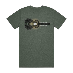 Reflection Tee - Olive Green