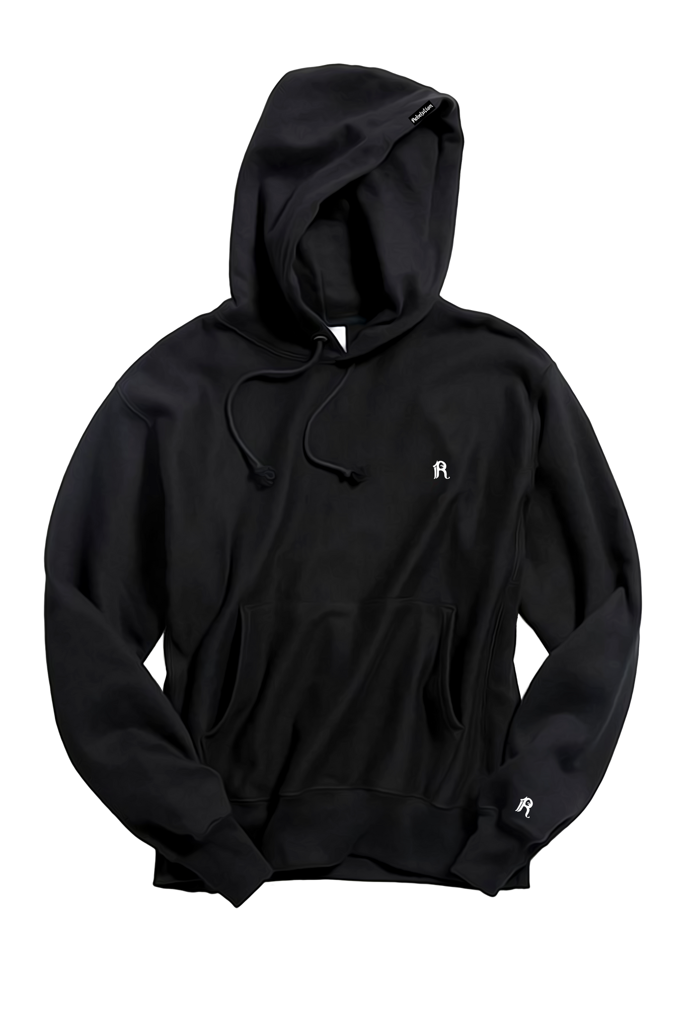 Lightweight Embroidered Tag Hoodie